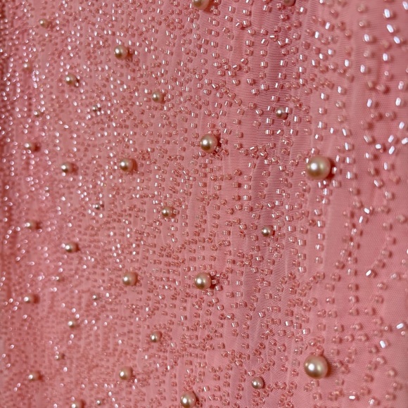 OH POLLY La Desirade Bordeaux Maxi Skirt in Rose prom formal special occasion 6 - Picture 6 of 17